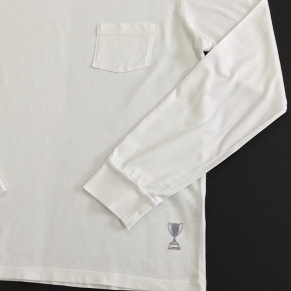 Double A • Solid Long Sleeve Fine Cotton Top Shirt - Picture 6 of 9